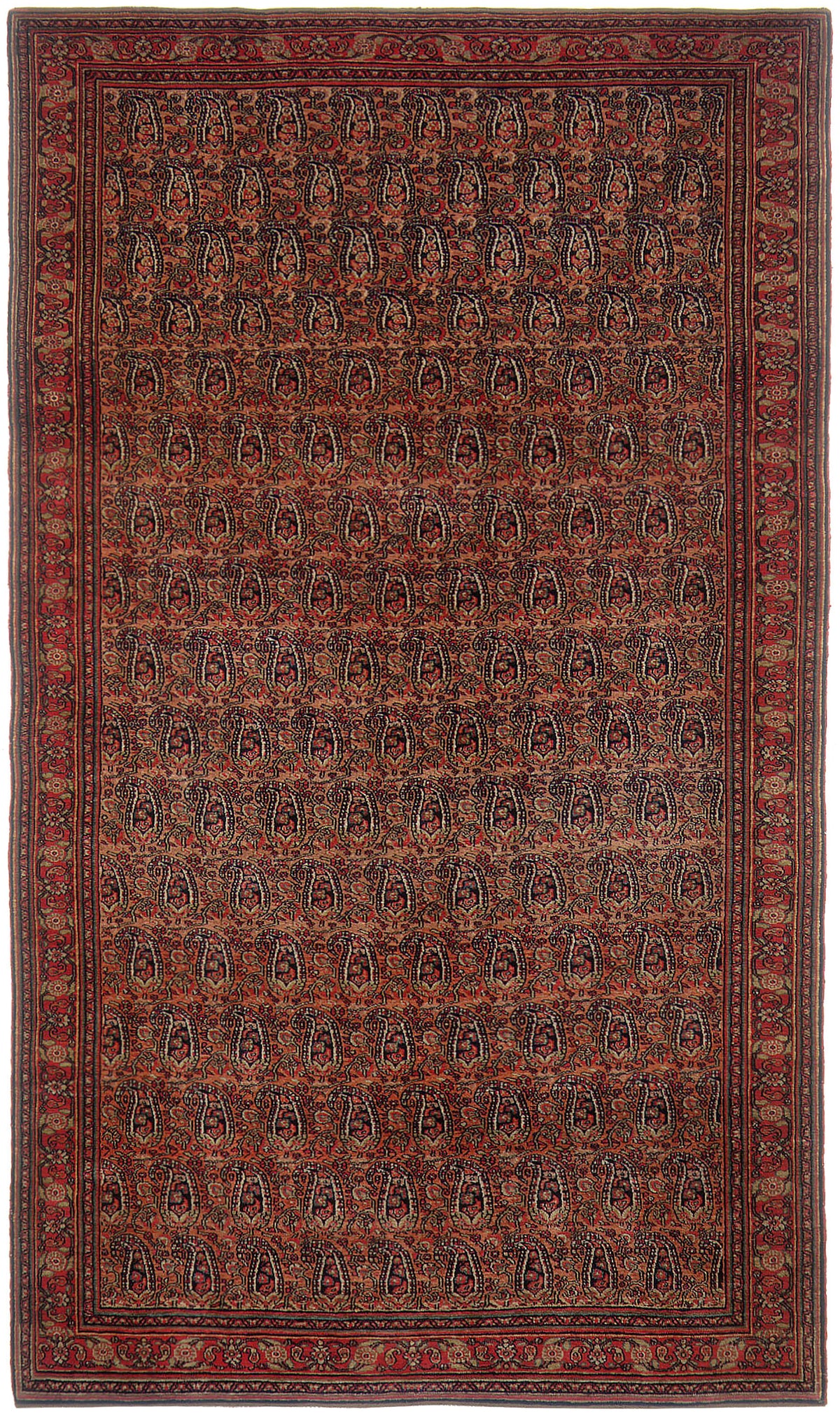 Khorassan Antique Persian Rug Circa 1880