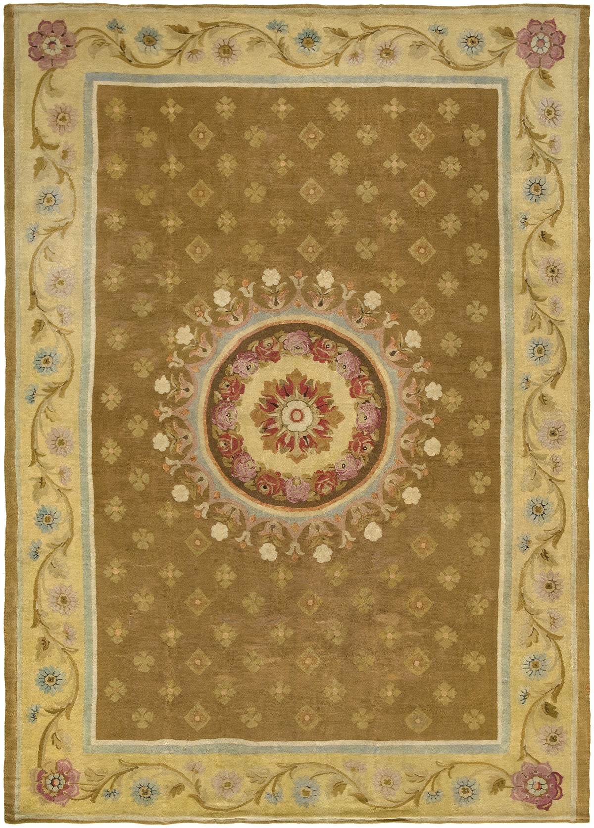 Antique Aubusson Carpet