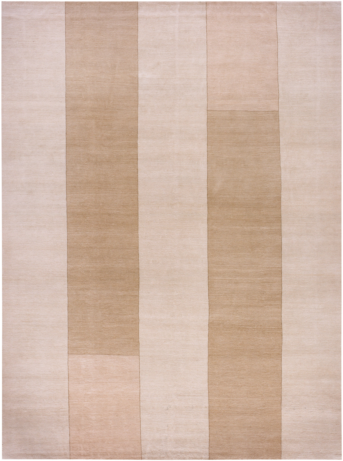 Broad Street Cement Wool Rug Hand-Knotted in Nepal