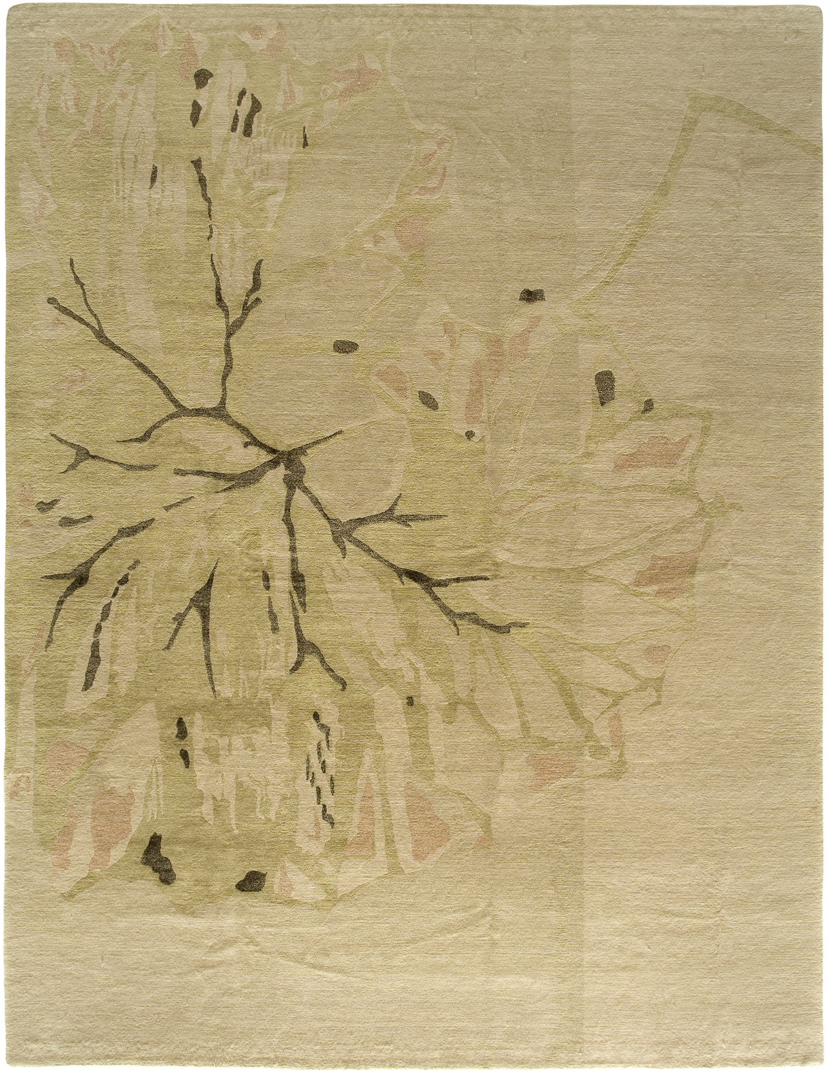 Highlands Wool and Silk Hand-Knotted in Nepal