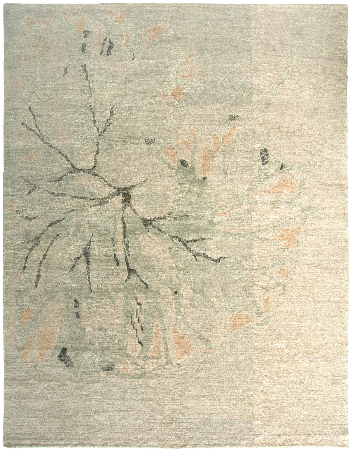 Highlands Wool and Silk Hand-Knotted in Nepal