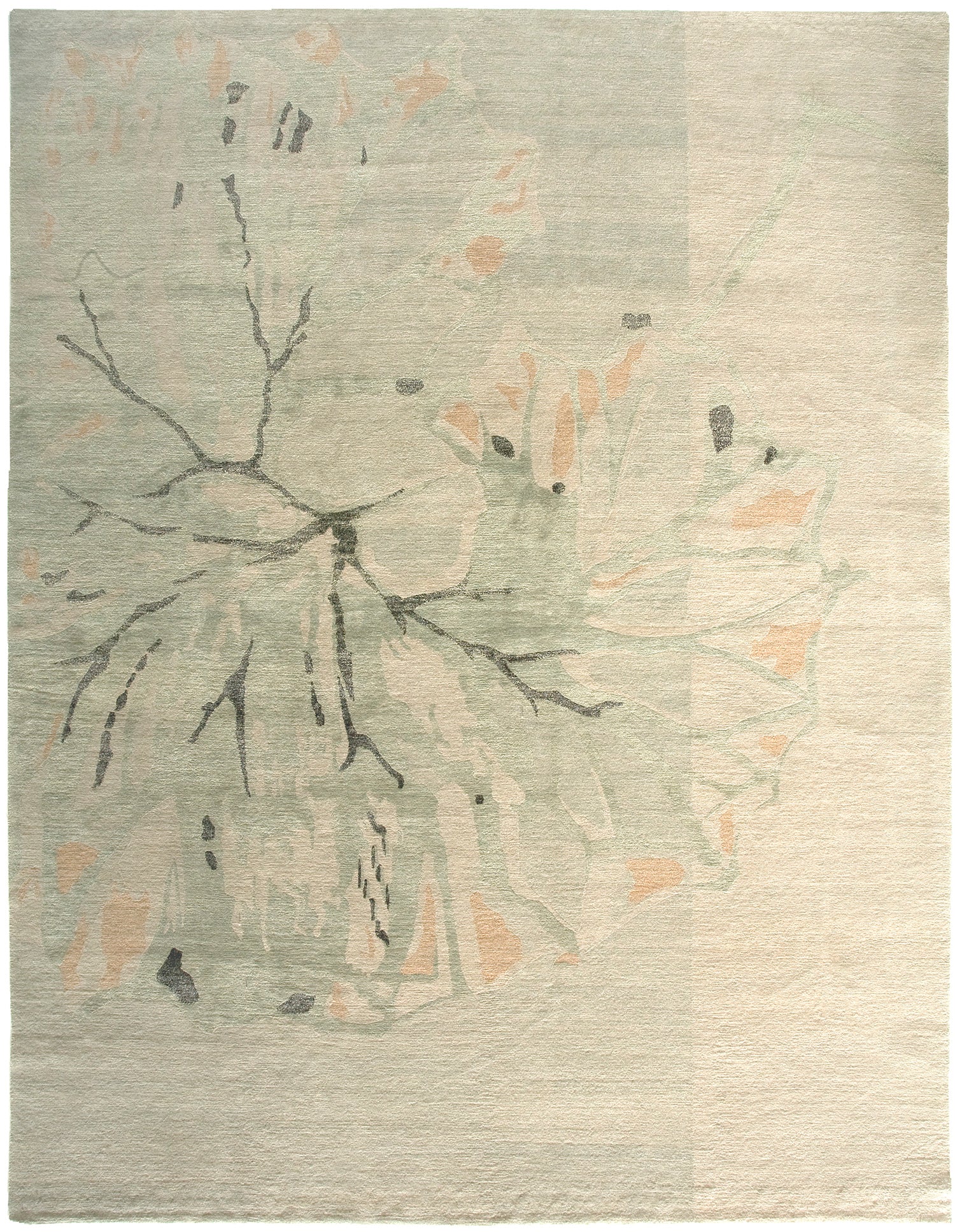 Highlands Wool and Silk Hand-Knotted in Nepal