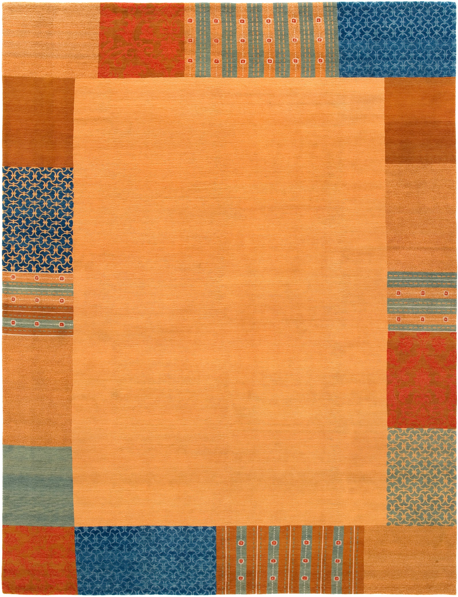 Jaipur 9' x 12' Wool Rug Hand-knotted in Nepal