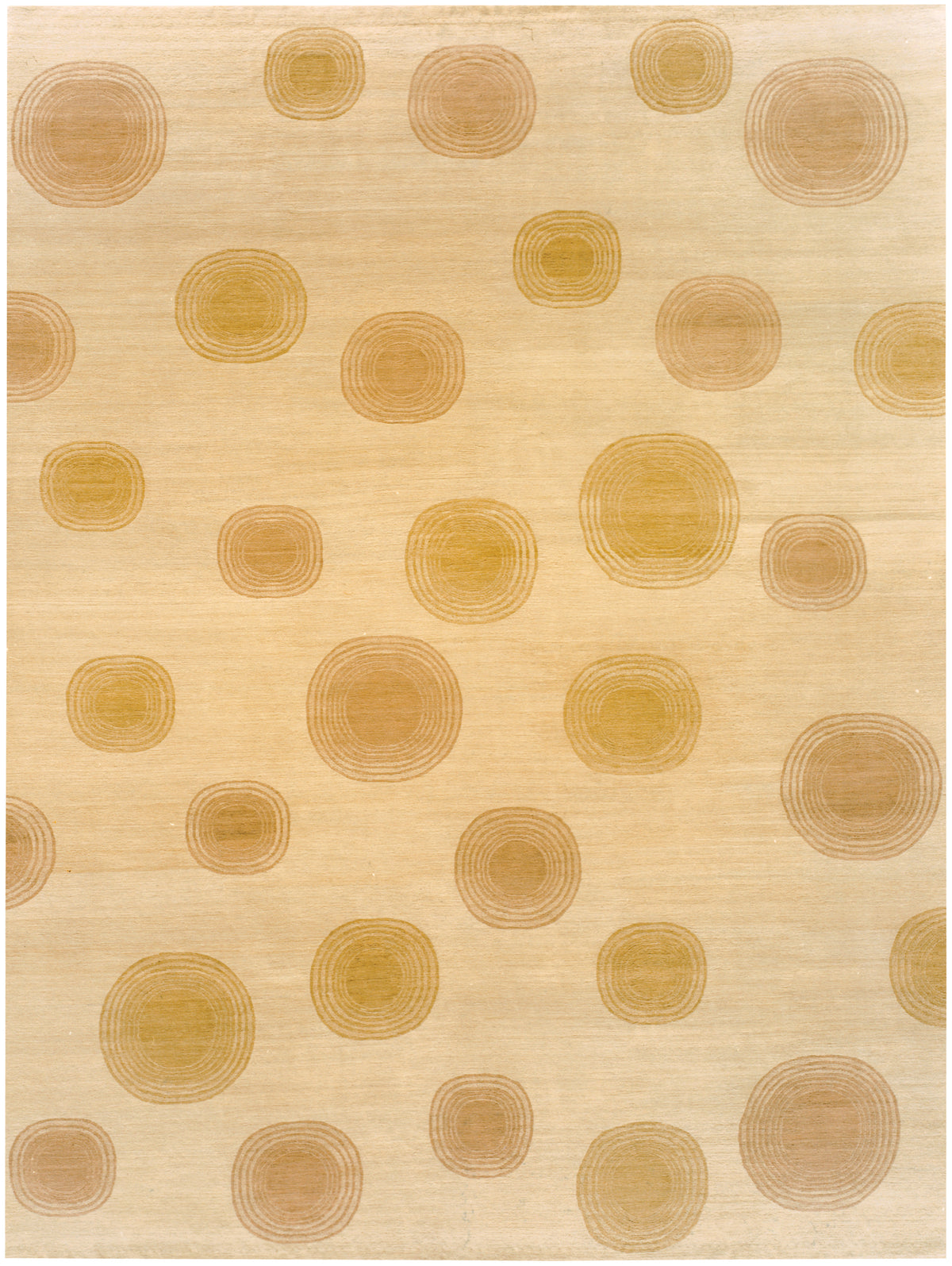 Metro Modern Wool Rug Hand-knotted in Nepal