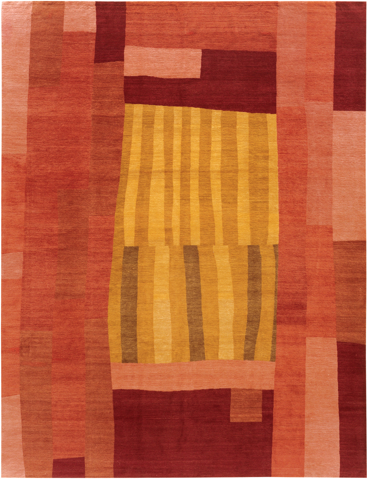 Planks Wool Hand-knotted in Nepal