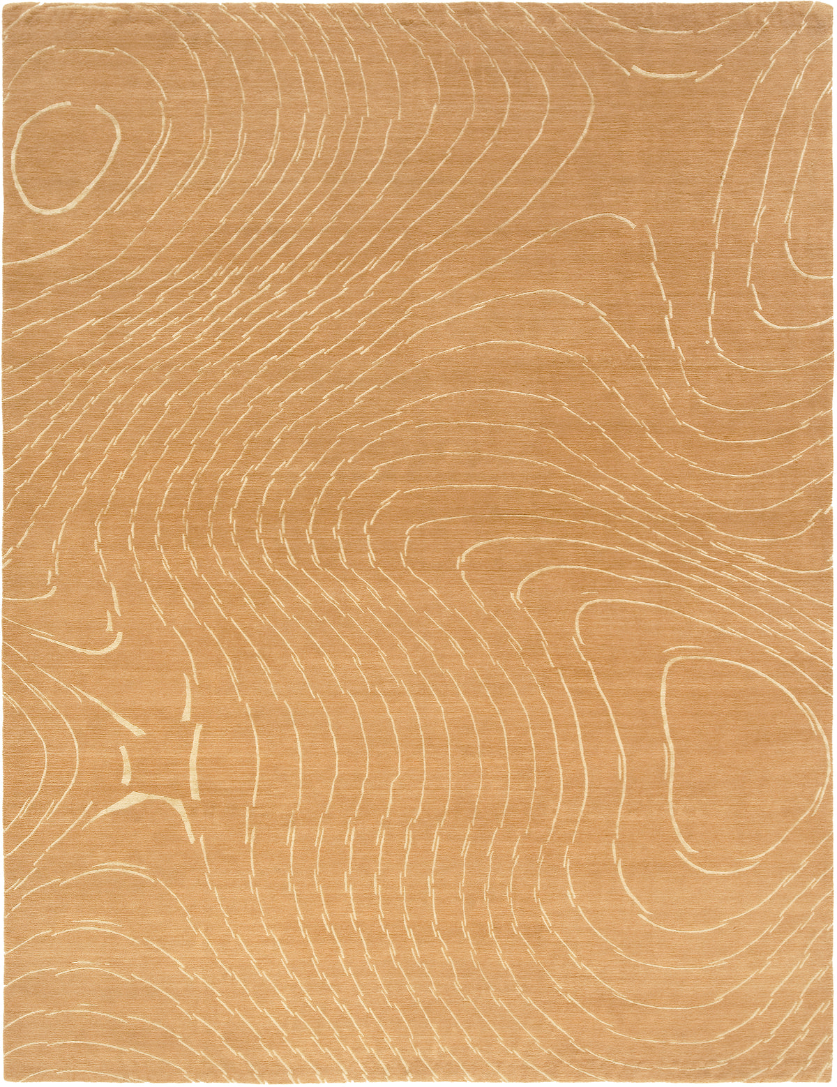 Riviera Wool and Silk Rug Hand-knotted in Nepal