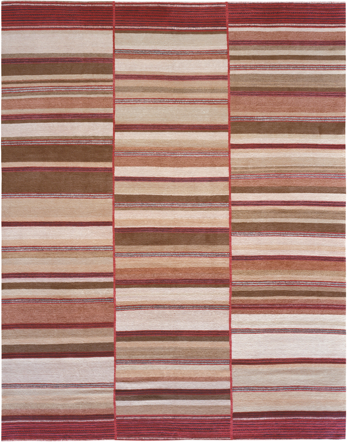 Santa Fe Modern Wool Rug Hand-knotted in Nepal