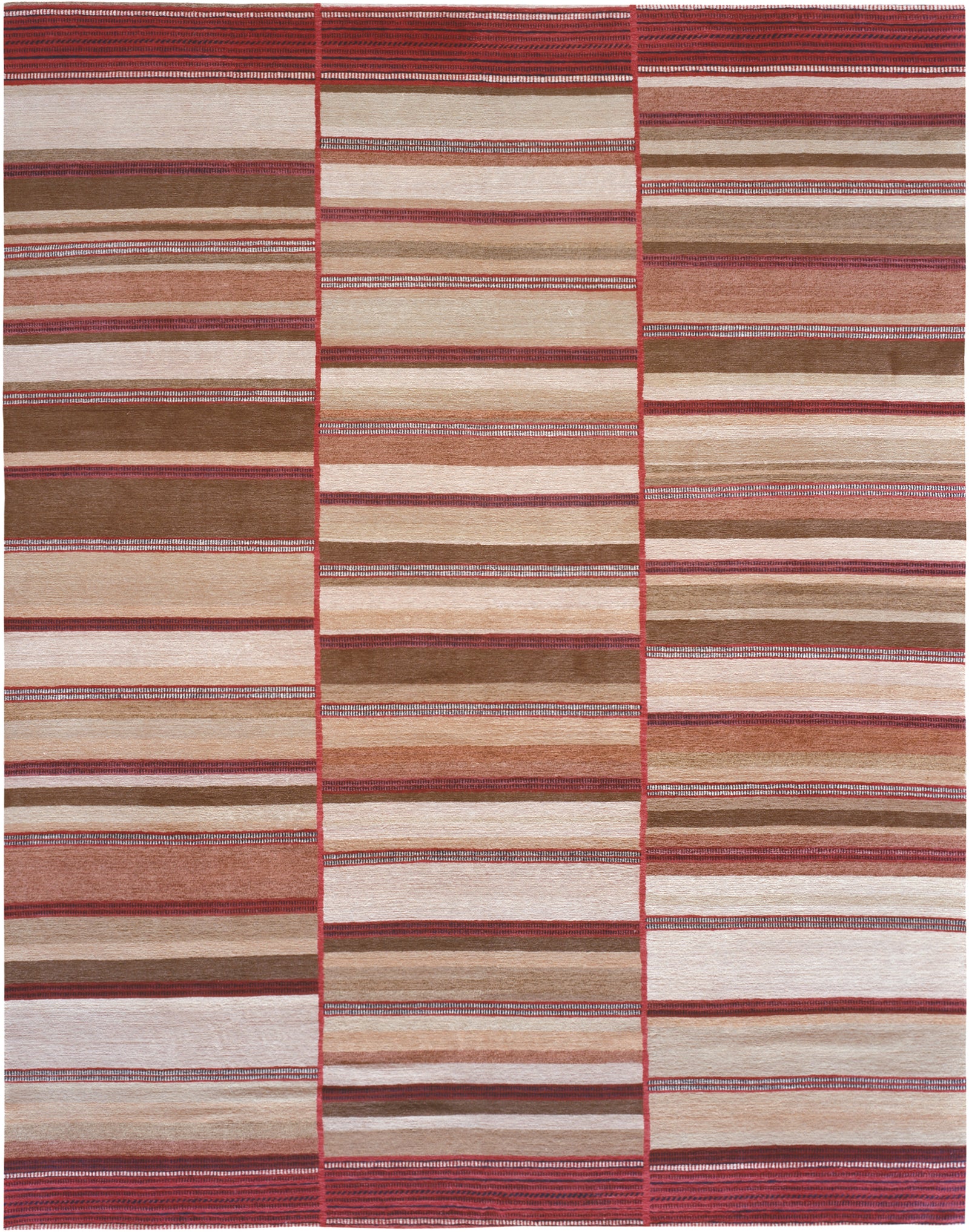 Santa Fe Modern Wool Rug Hand-knotted in Nepal