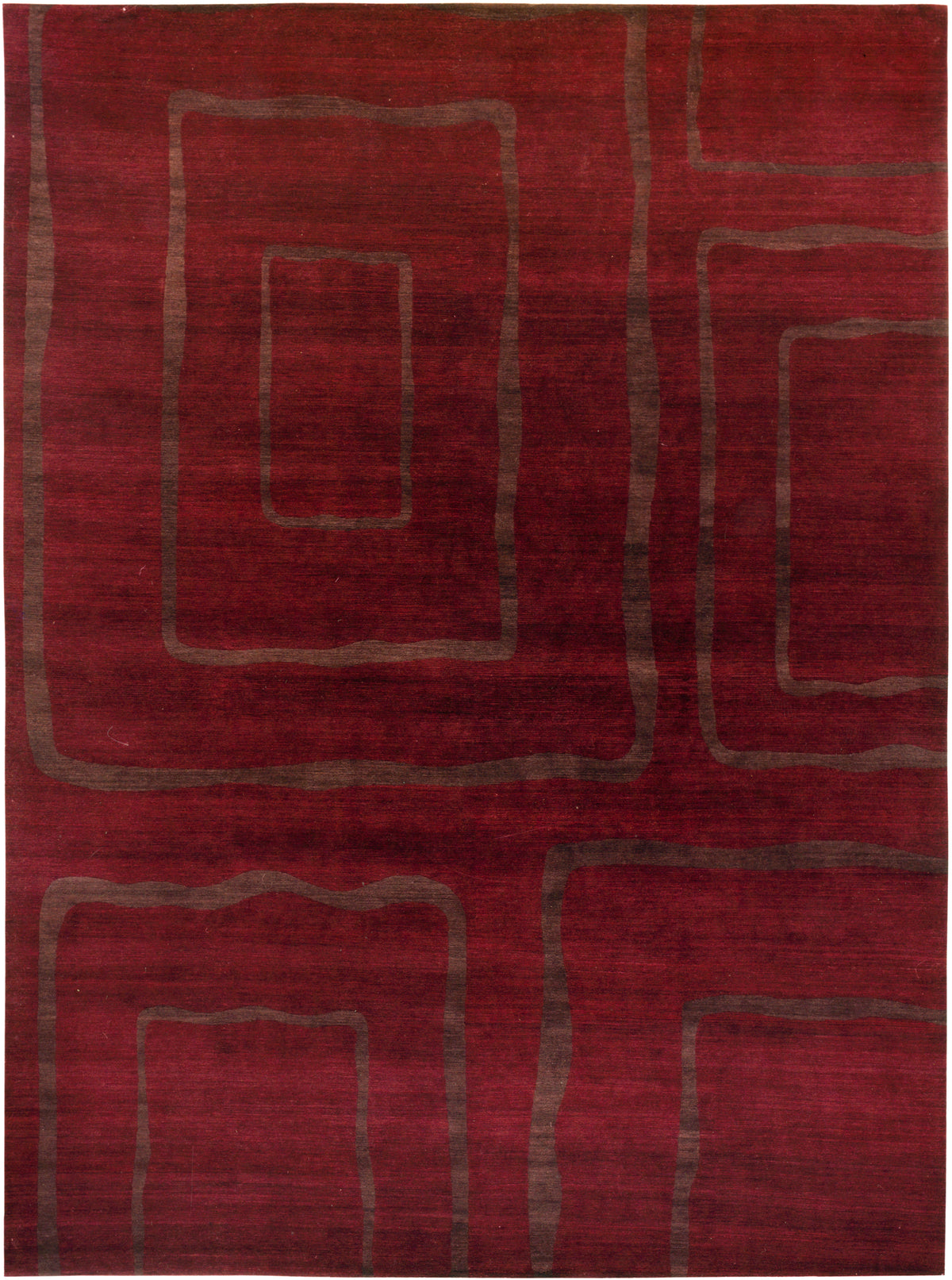 Stacks Wool & Silk Hand-knotted in Nepal