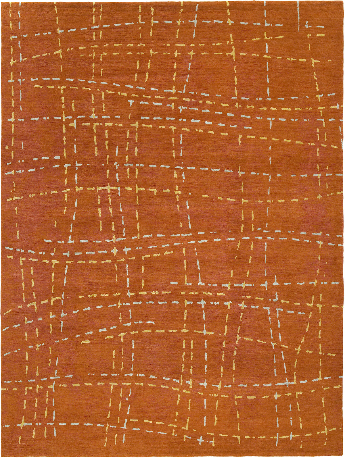 Topstitch 9' x 12' Wool Rug Hand-knotted in Nepal