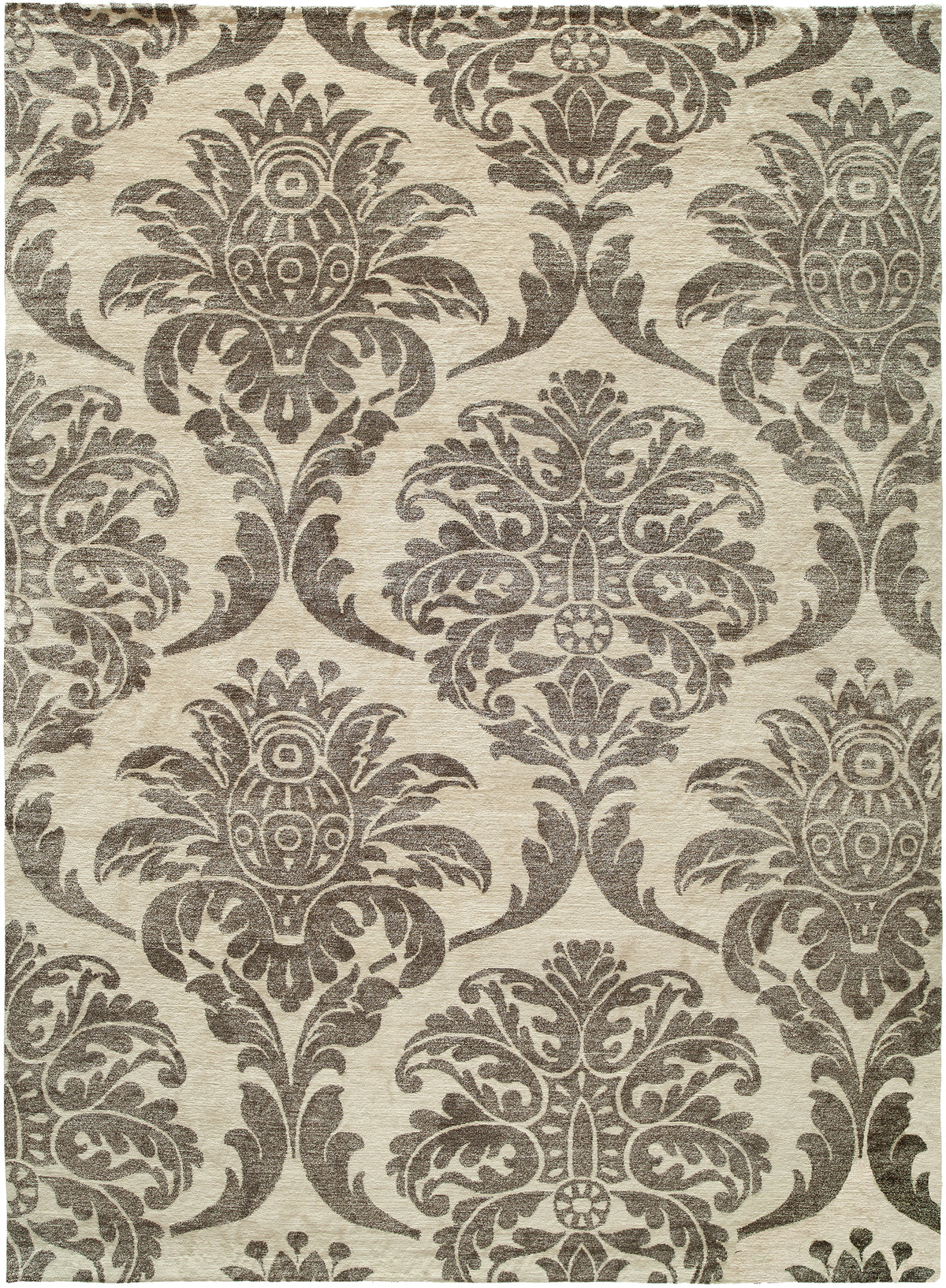 Verona Wool and Silk Rug Hand-knotted in Nepal