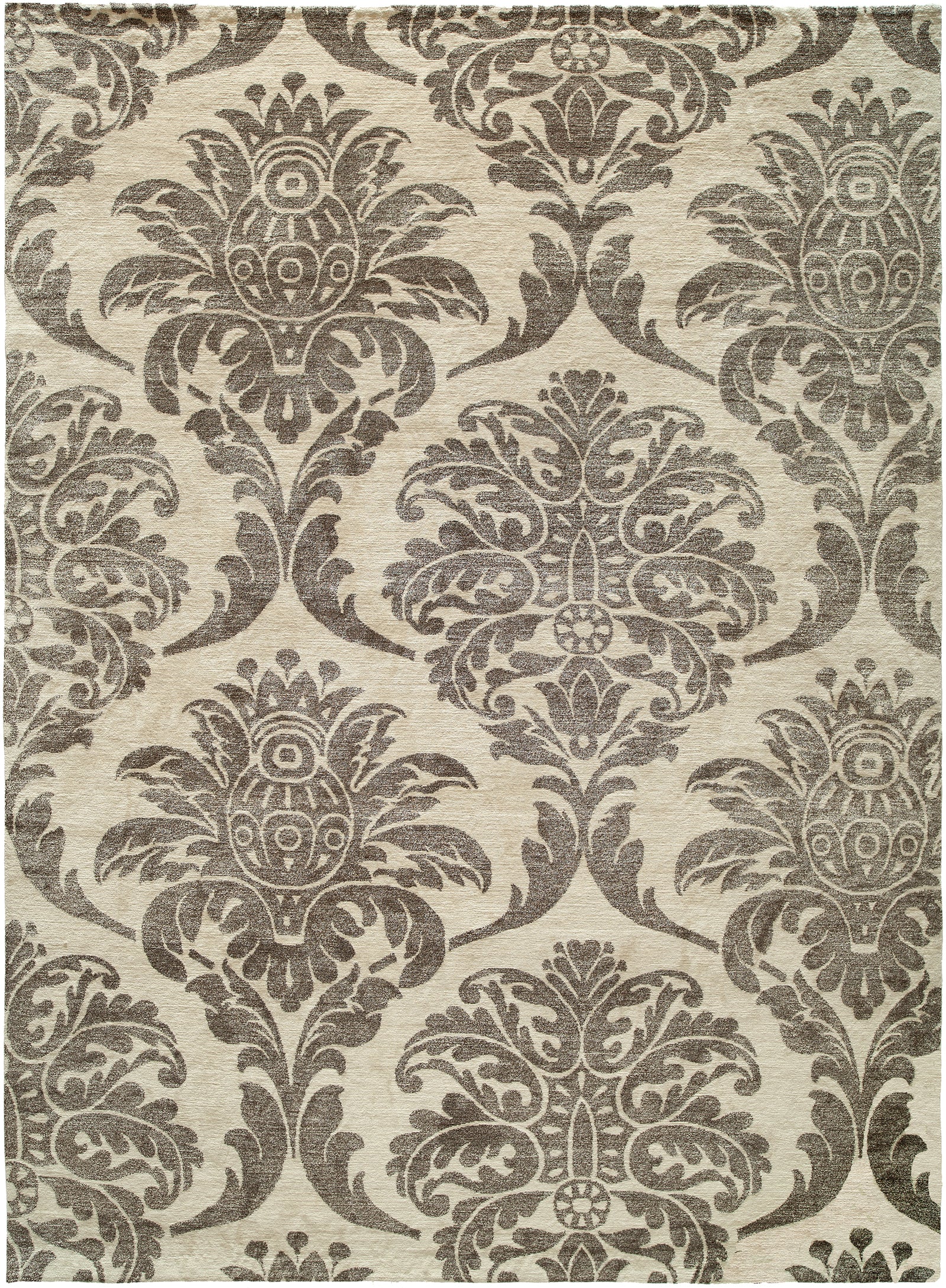 Verona Wool and Silk Rug Hand-knotted in Nepal