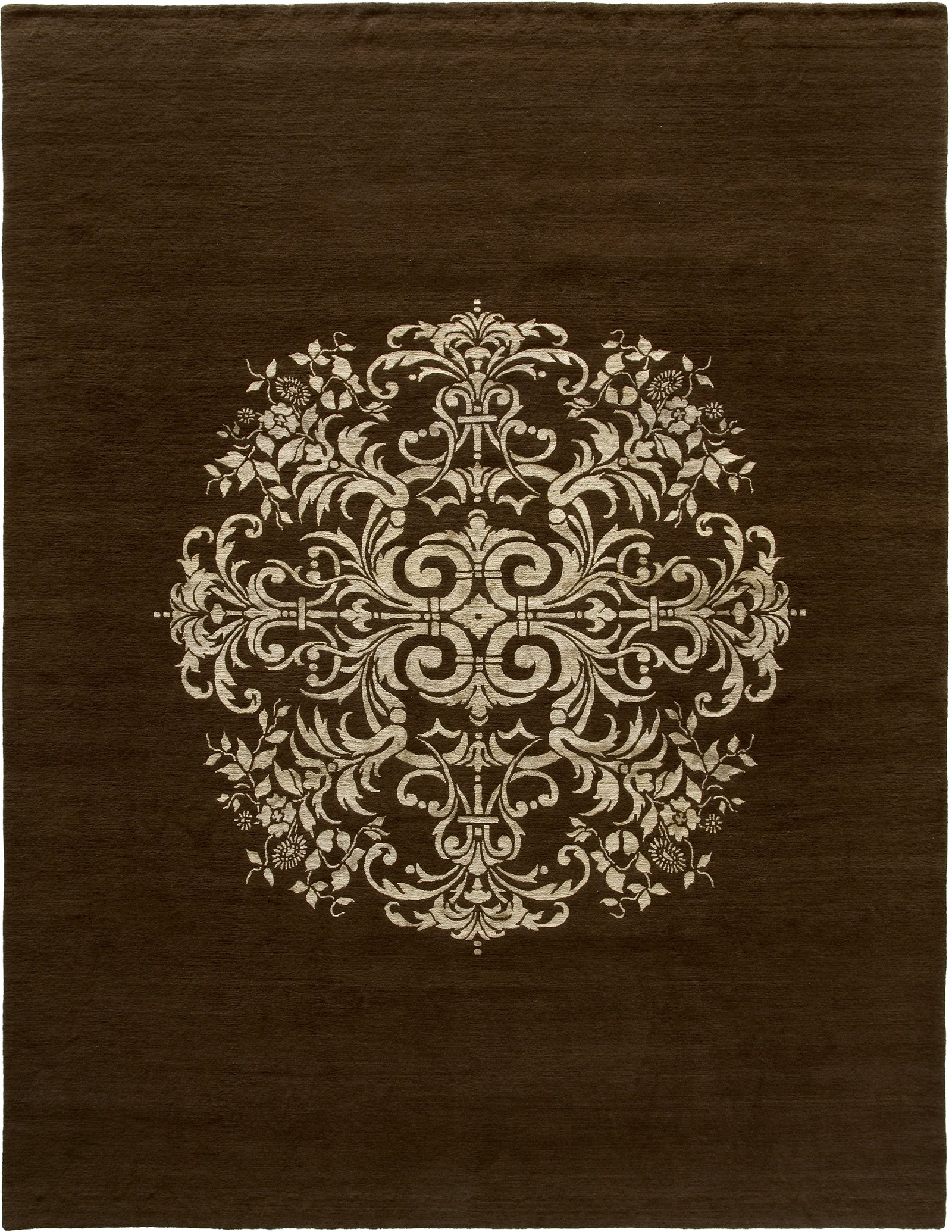 Versailles Wool and Silk Hand-knotted in Nepal