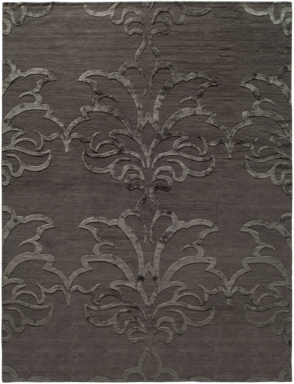 Windsor Wool and Silk Rug Hand-knotted in Nepal