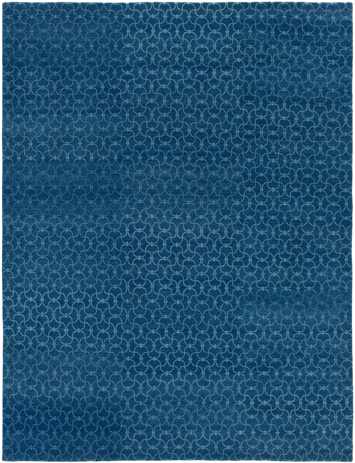 Zali Wool and Silk Rug Hand-knotted in Nepal