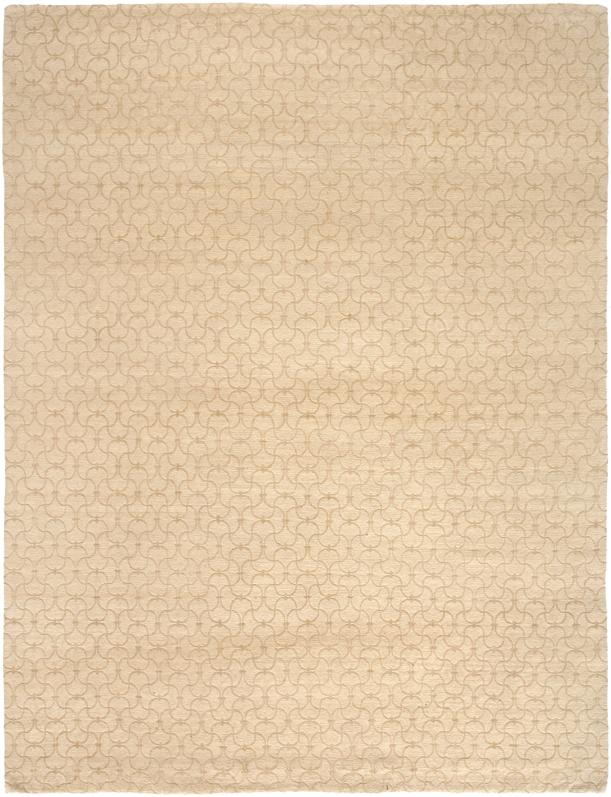 Zali Wool and Silk Rug Hand-knotted in Nepal